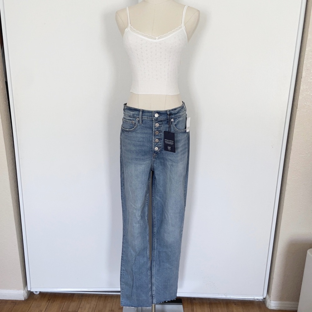 NWT Gap TALL- High Rise Cigarette Denim Jeans